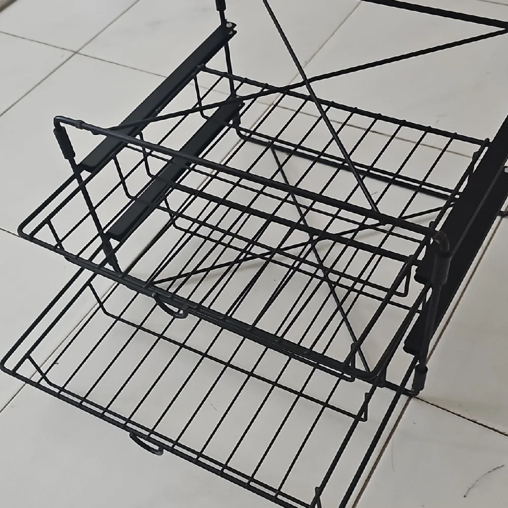 IKEA Casette Tape Metal Storage Rack